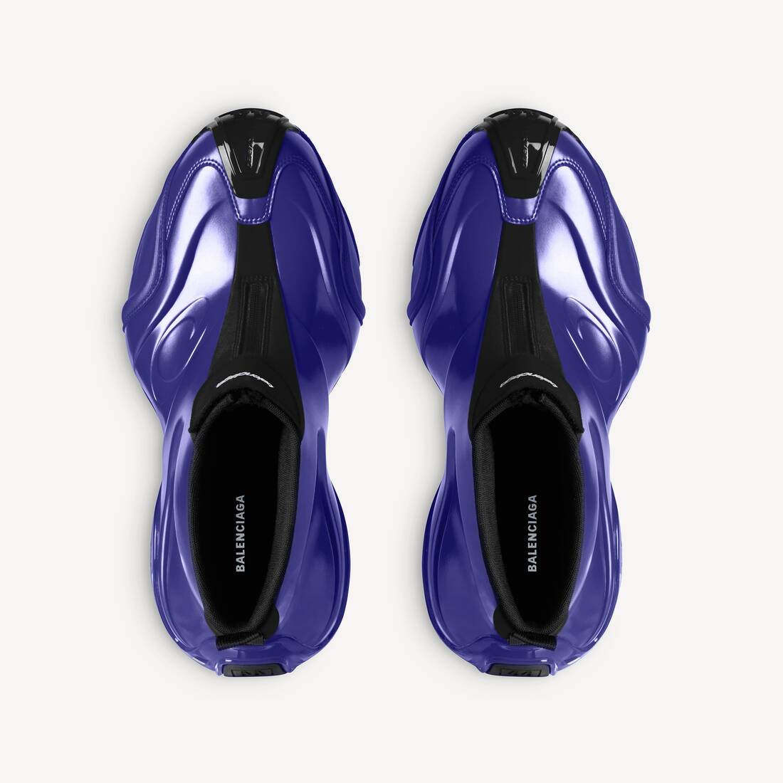 Men's Basketball Sneaker in Metallic Blue | Balenciaga United States EN - Image 6