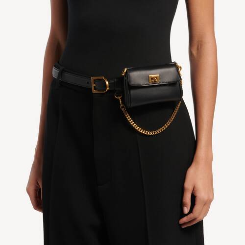 rodeo belt with pouch