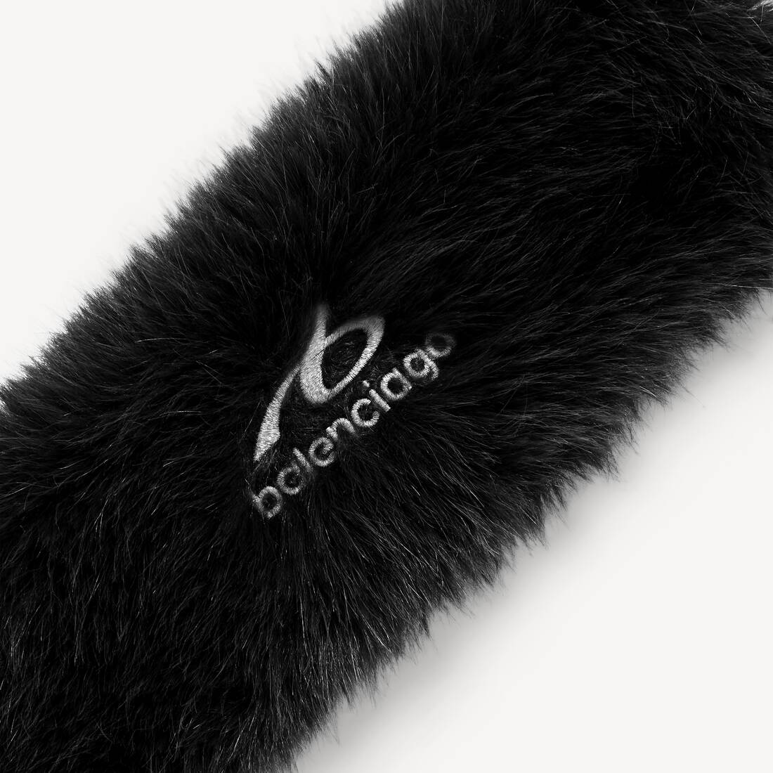 Women's Bodies Headband in Black | Balenciaga Republic Of Korea EN - Image 3