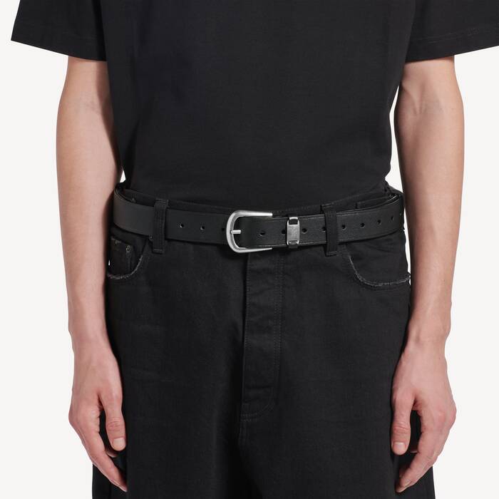 Cintura Suit da Uomo in Nero - Uomo | Balenciaga Italia IT - Image 2