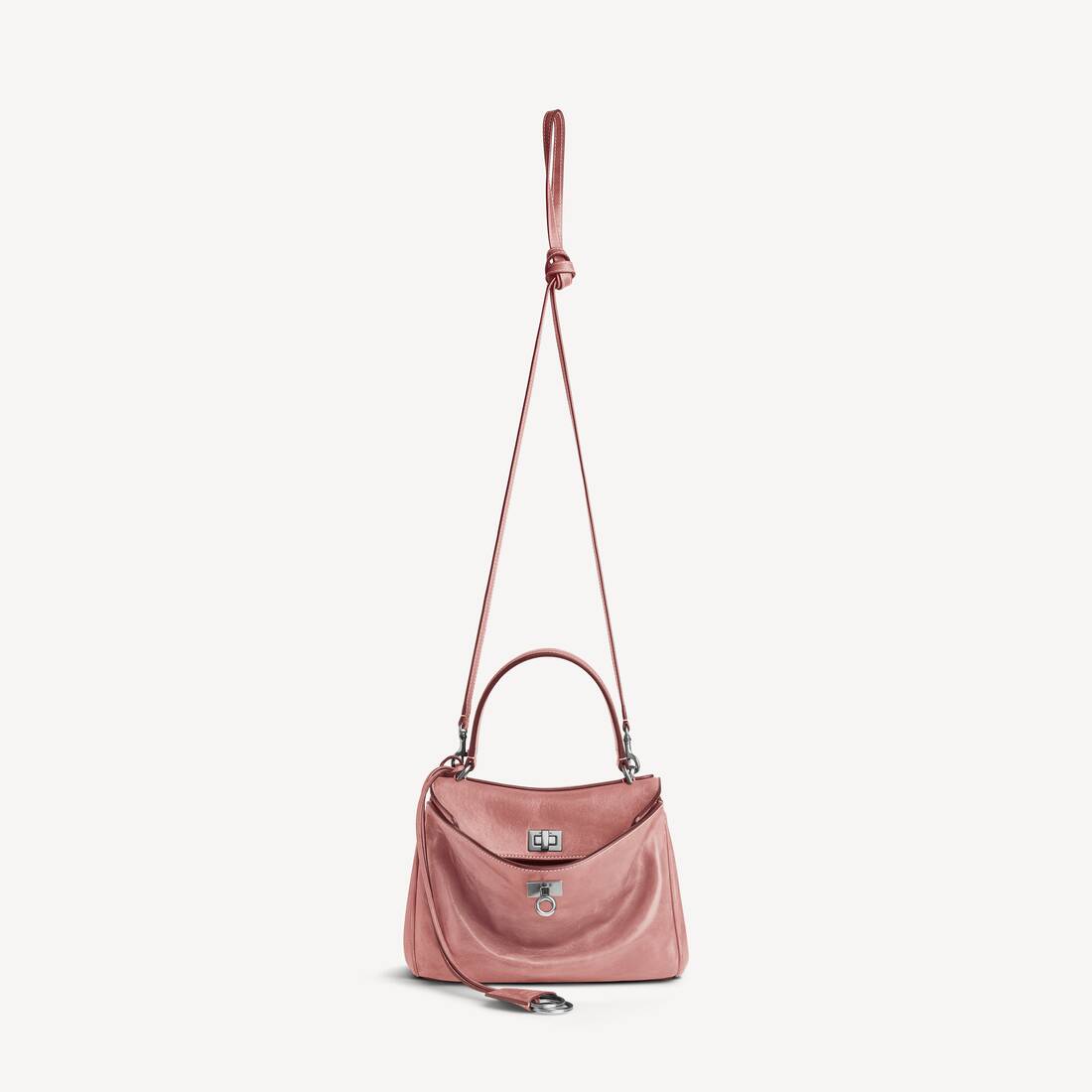 Women's Rodeo Handbag Mini in Rose Quartz | Balenciaga Belgium EN - Image 4