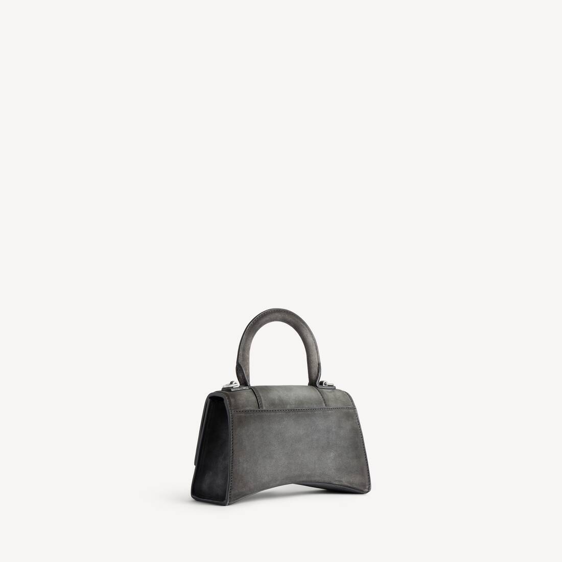 Sac &Agrave; Main Hourglass&nbsp;xs pour Femme en Gris Orage | Balenciaga Luxembourg FR - Image 3