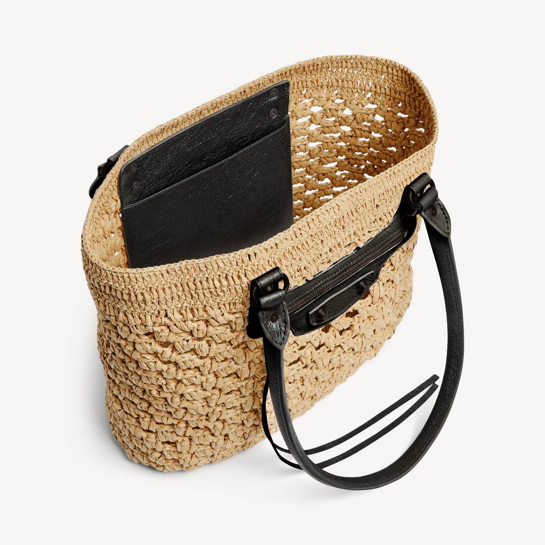 ナチュラル/ブラック の ウィメンズ Le City バスケットバッグ ミディアム | Balenciaga 日本 JA - Image 4