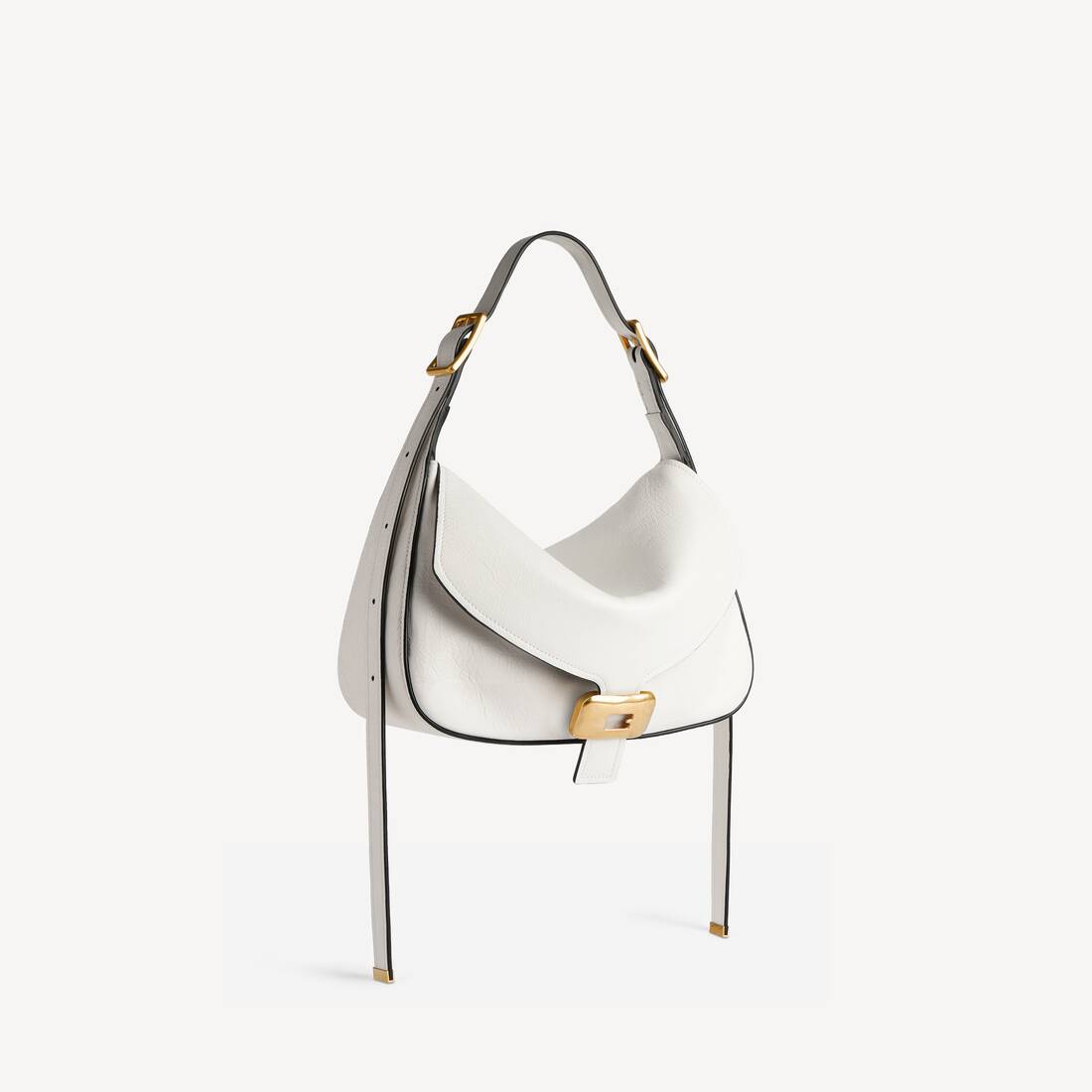 여성 클리카 숄더백 미디엄 화이트 스노우 | 발렌시아가 대한민국 KO - Image 2