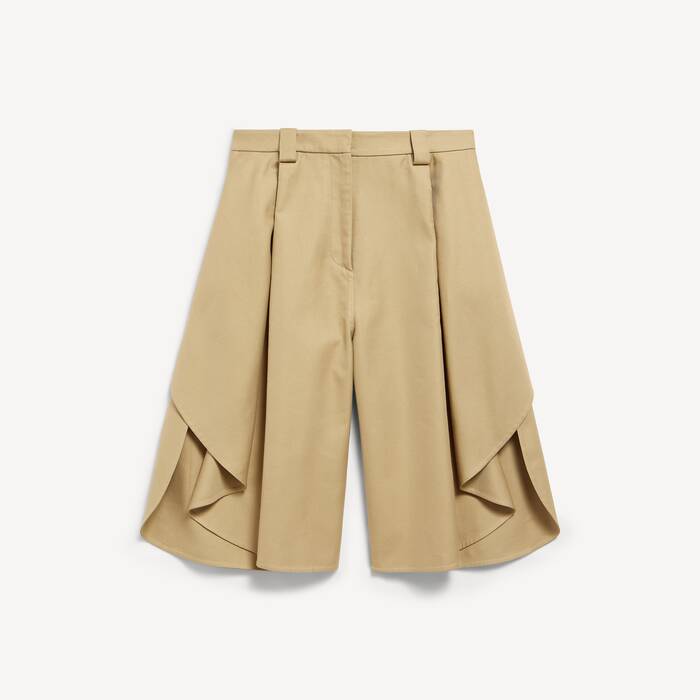 Women's Tulip Bermuda in Camel - Women | Balenciaga Sweden EN - Image 2