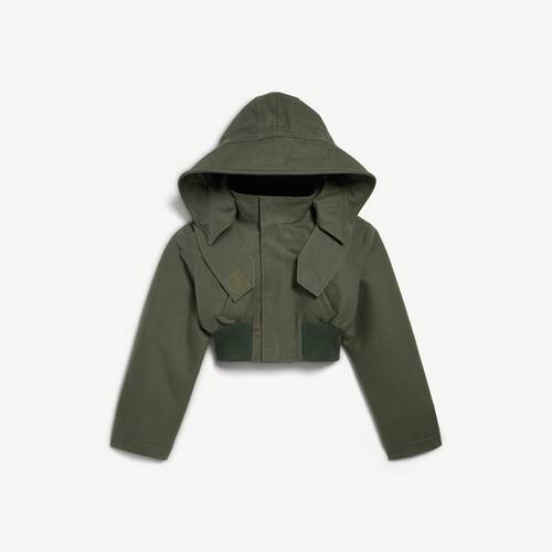 parka militar corta