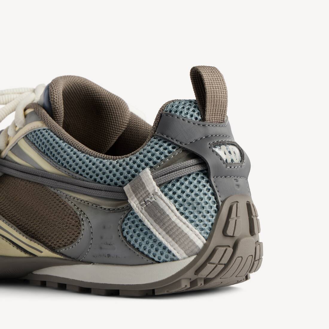 Sneaker Radar Gradient Lines pour Homme en Marron/bleu/jaune/gris | Balenciaga France FR - Image 3