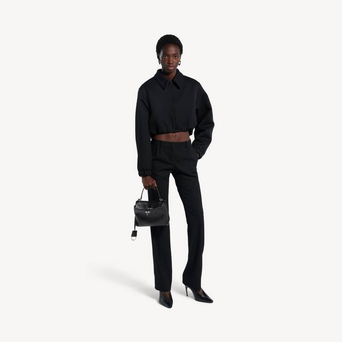 Sac &Agrave; Main Rodeo Mini pour Femme en Noir - Femme | Balenciaga Belgique FR - Image 3
