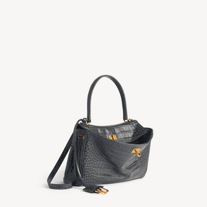 Women's Rodeo Handbag Small in Volcanic Rock - Women | Balenciaga Brazil EN - Image 2