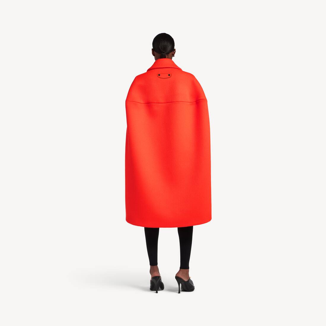 タンジェリン の ウィメンズ ケープコート | Balenciaga 日本 JA - Image 4