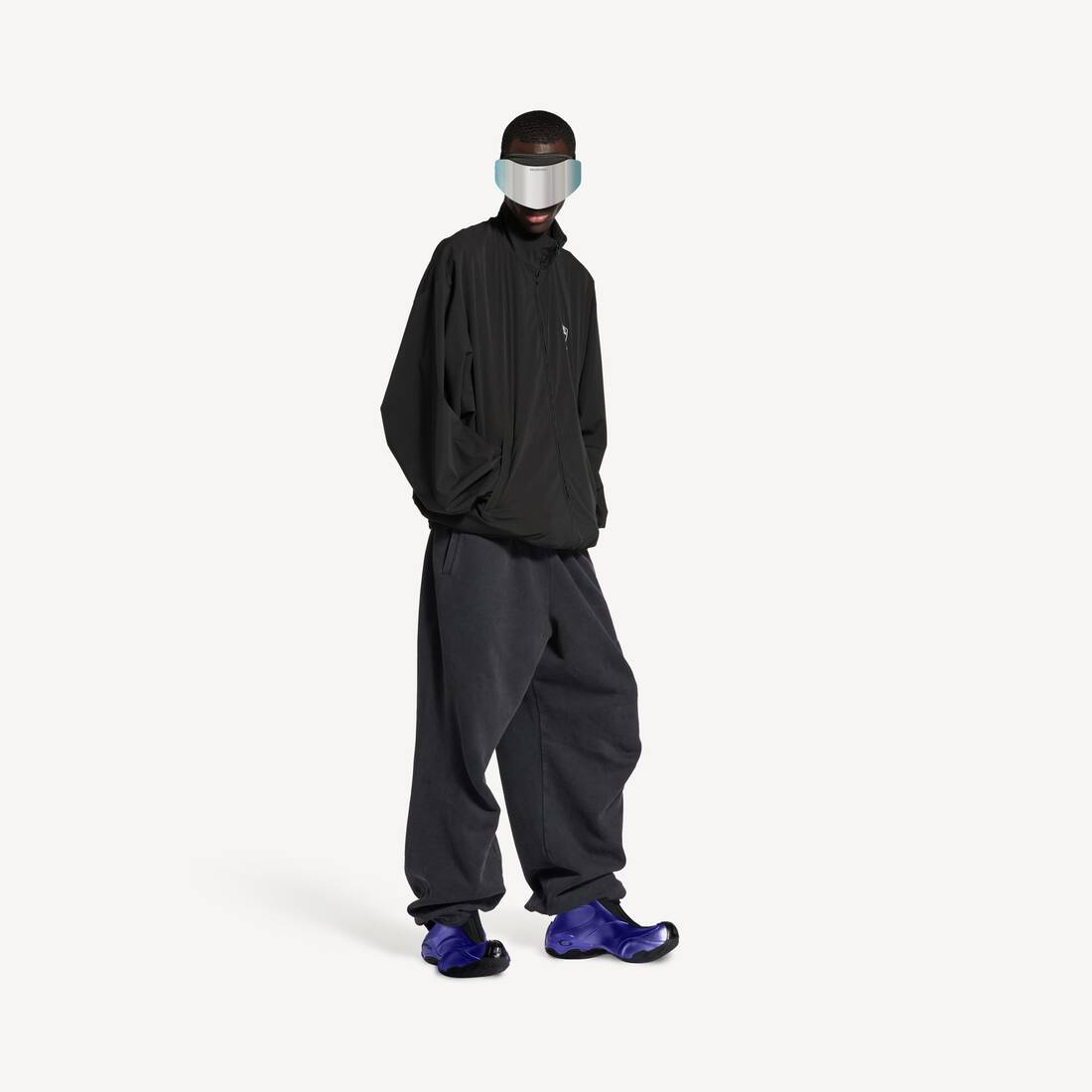 Men's Basketball Sneaker in Metallic Blue | Balenciaga United States EN - Image 9