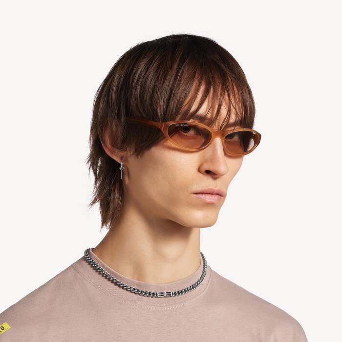 Men's Bb Icon Thin Gourmette Necklace in Antique Silver - Men | Balenciaga Sweden EN - Image 2