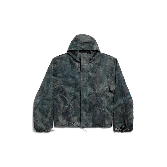 chaqueta con capucha workwear