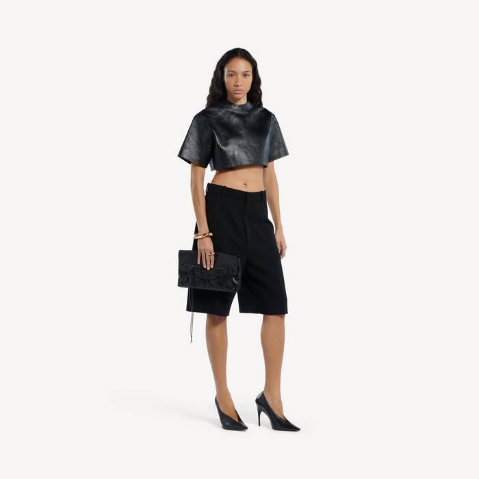 Le City Clutch f&uuml;r Damen in Schwarz - Damen | Balenciaga Deutschland DE - Image 3