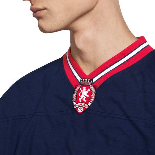 3b football vネック tシャツ オーバーサイズ