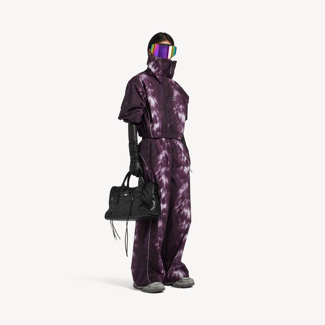 Women's Bodies Tracksuit Jacket in Violet | Balenciaga United States EN - Image 2