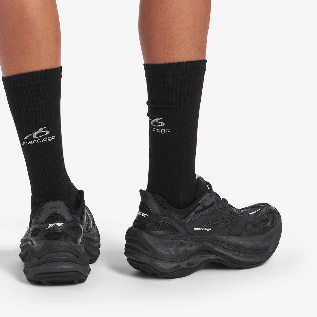 Sneaker Jet pour Femme en Noir | Balenciaga Belgique FR - Image 6