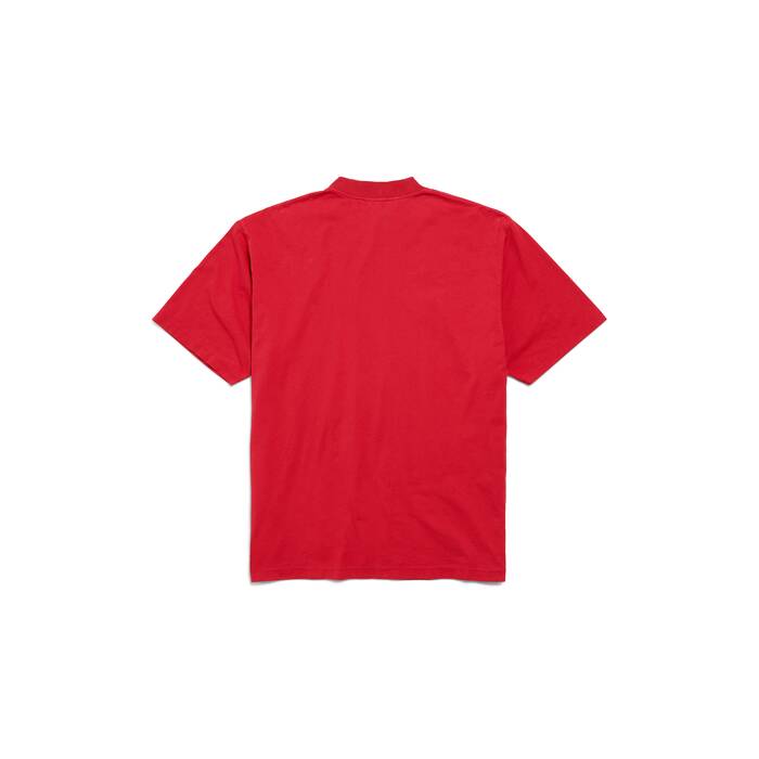 cursive t-shirt mittlere passform