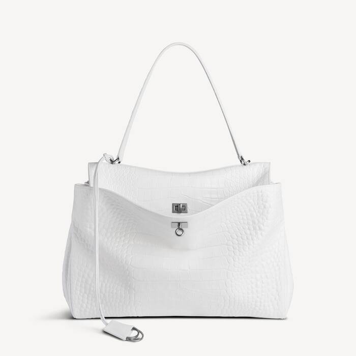 Rodeo Handtasche Gro&szlig; f&uuml;r Damen in Optisches Wei&szlig; - Damen | Balenciaga &Ouml;sterreich DE - Image 1