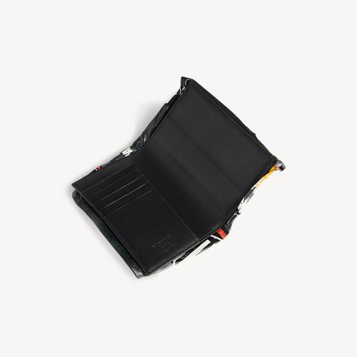 Men's Chips Passport Holder in Black - Men | Balenciaga United Kingdom EN - Image 3