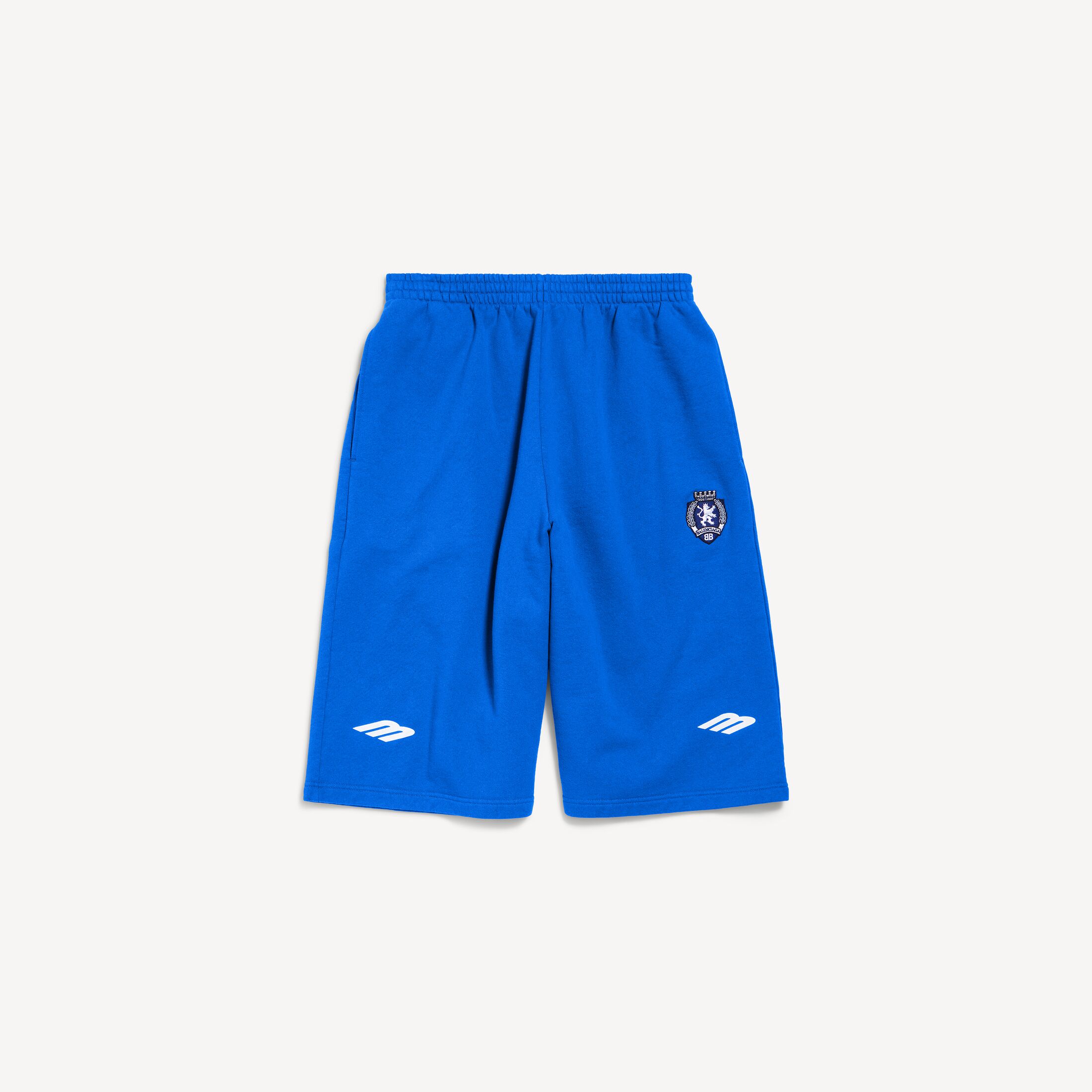 Blue 3b Men's 3b Football Large Shorts in Royal Blue/white | Balenciaga US