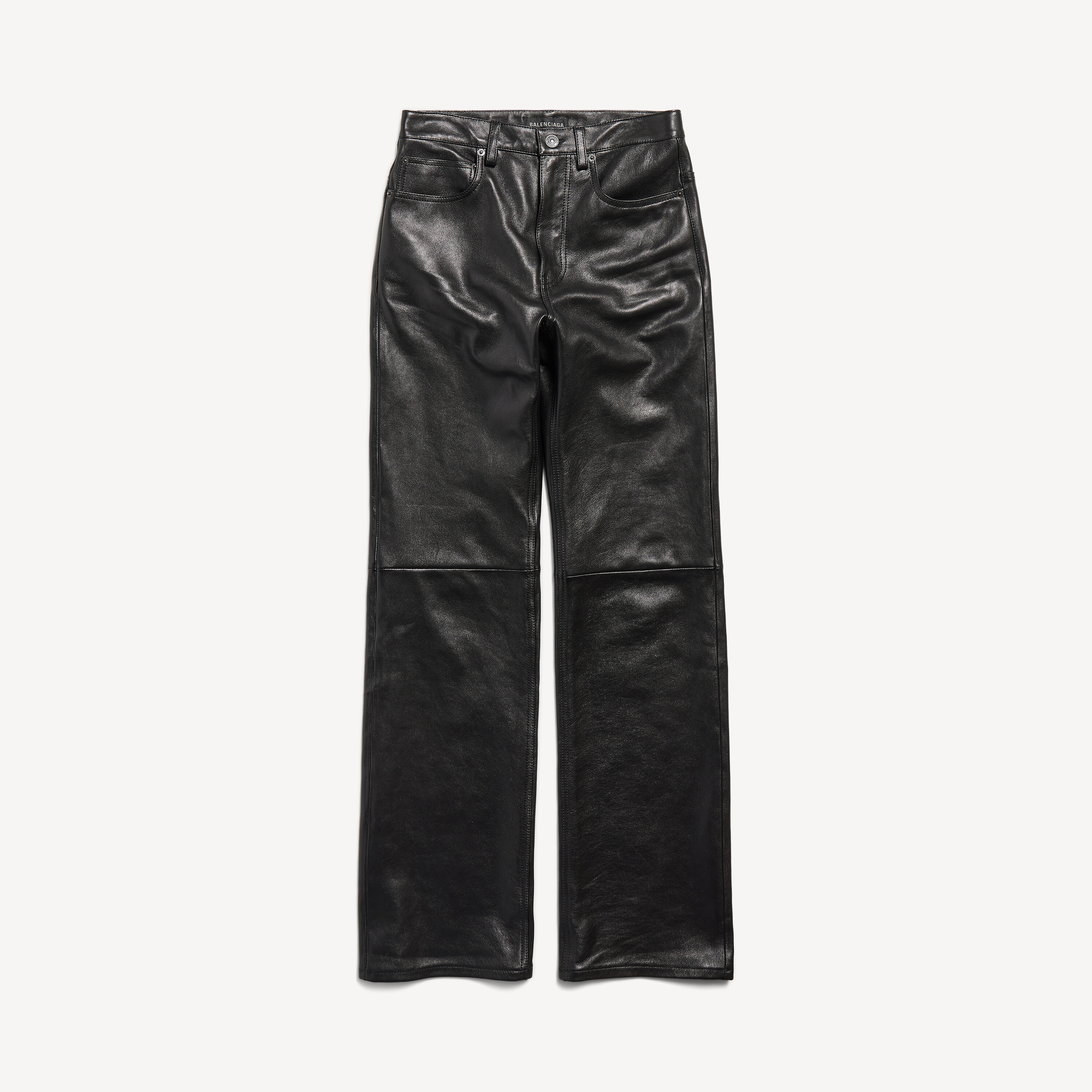 Women's Straight Fit Pants in Black