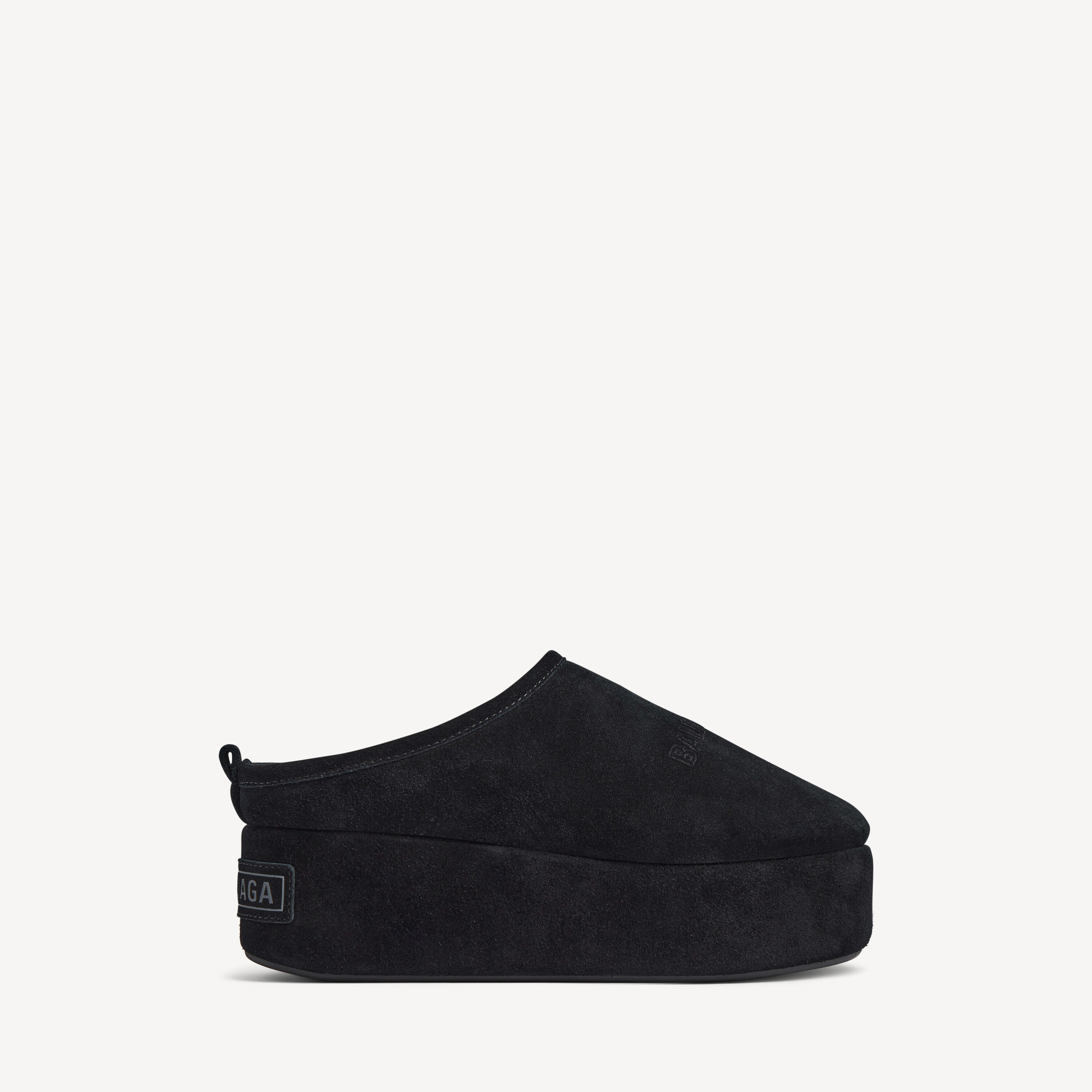Balenciaga alaska soft platform mule