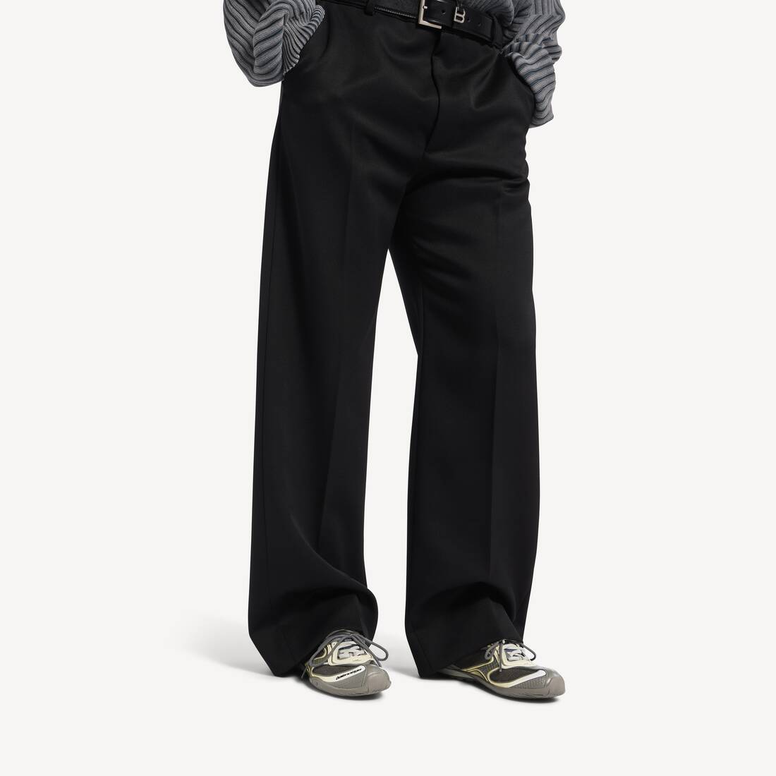 Sneaker Radar Gradient Lines pour Homme en Marron/bleu/jaune/gris | Balenciaga France FR - Image 7