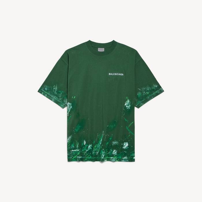 paint splatter medium fit t-shirt