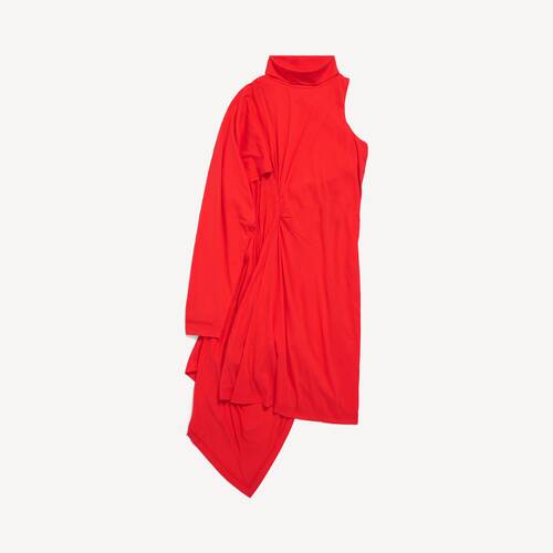robe midi drap&eacute;e