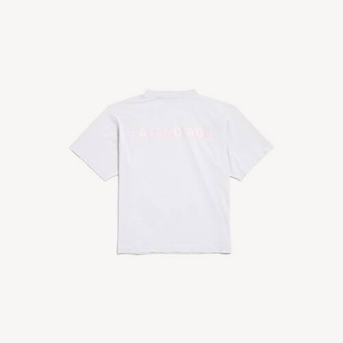 t-shirt balenciaga back medium fit