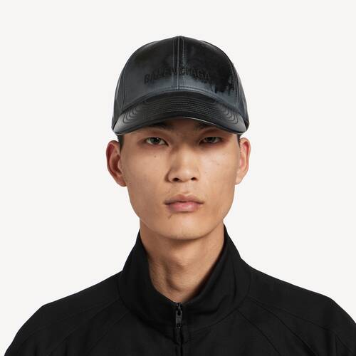 leather cap