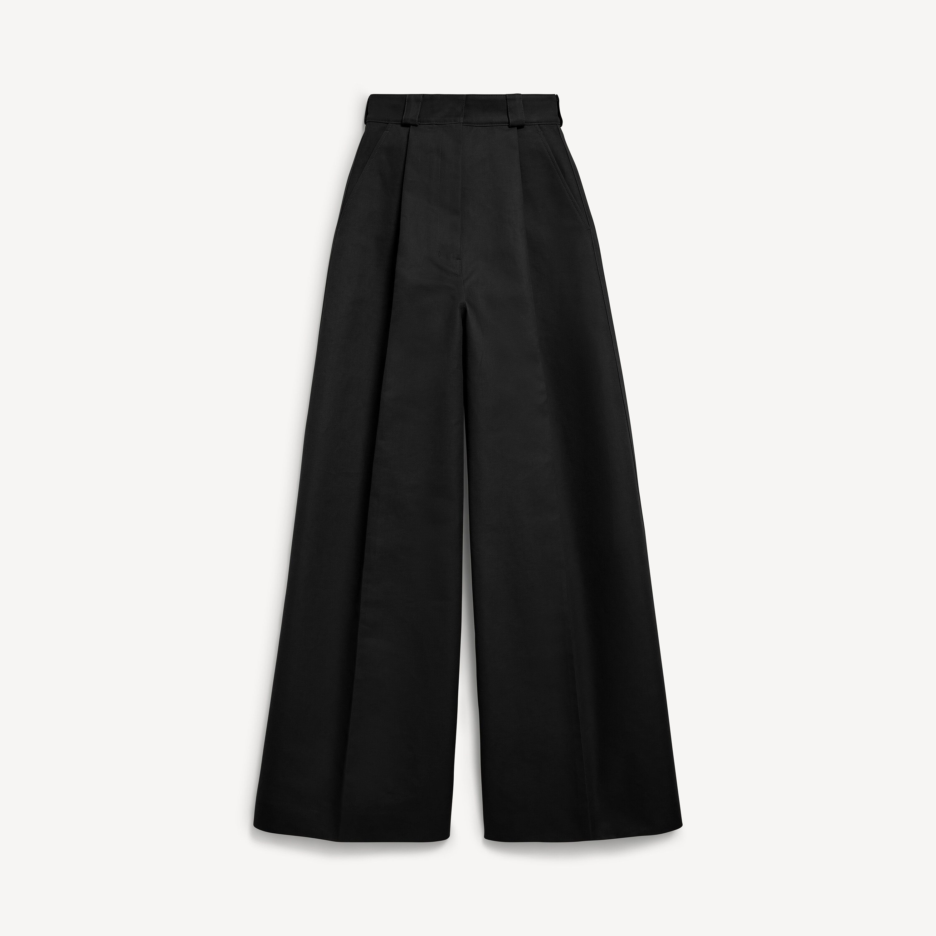 Women's High-waist Pants in Black