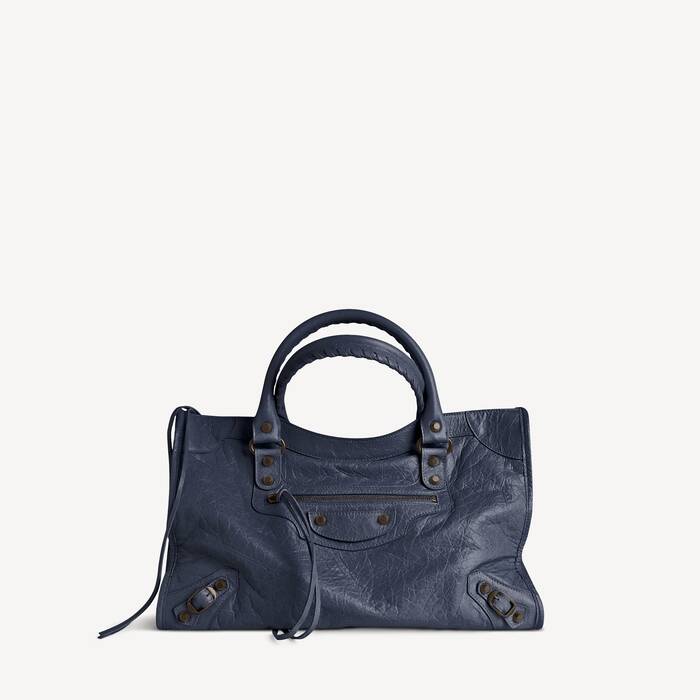 Women's Le City Bag Medium in Dark Maree - Women | Balenciaga France EN - Image 1