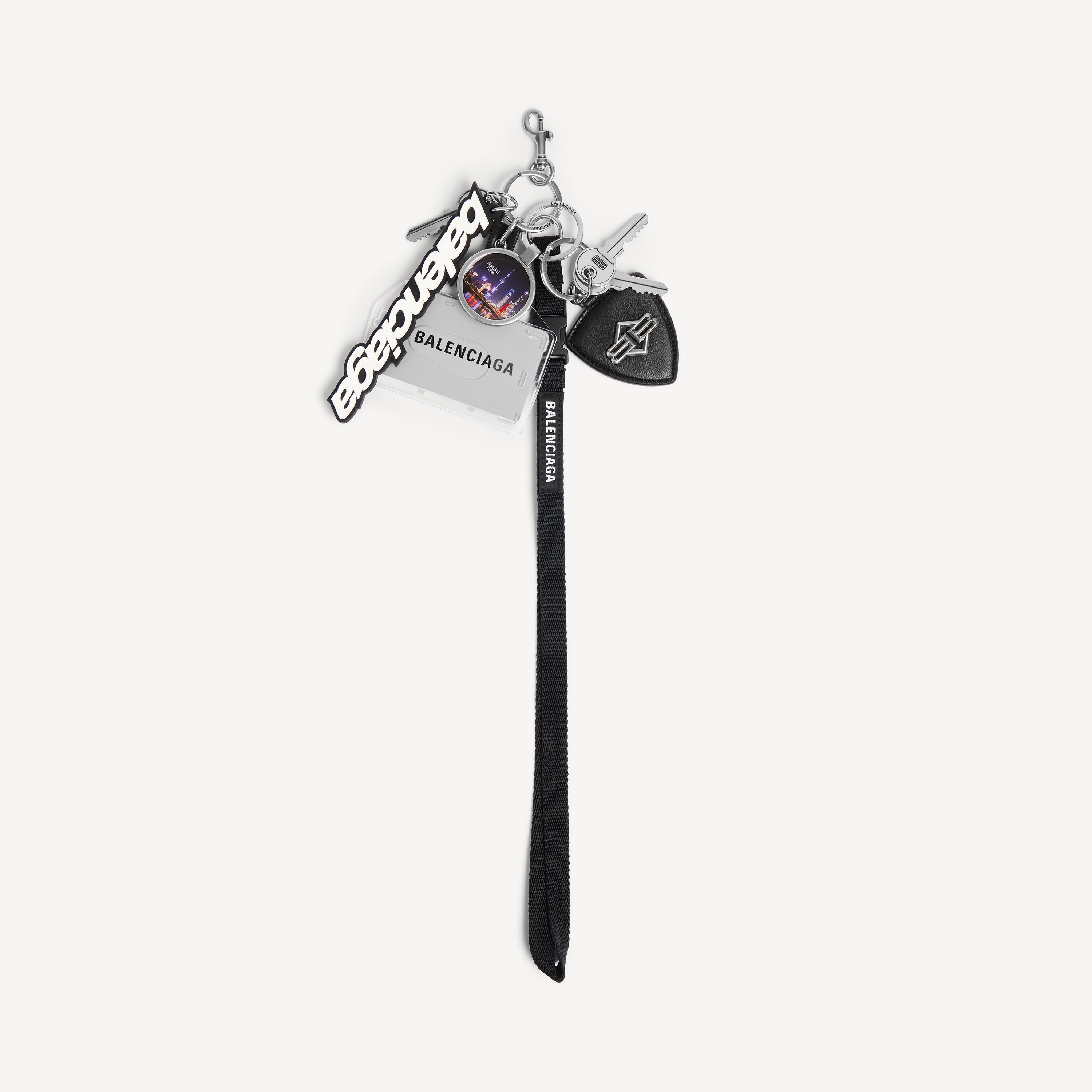 Men's Keychain Badge Full Charms in Multicolor