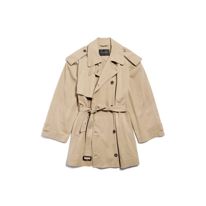 クロップド ライト trench