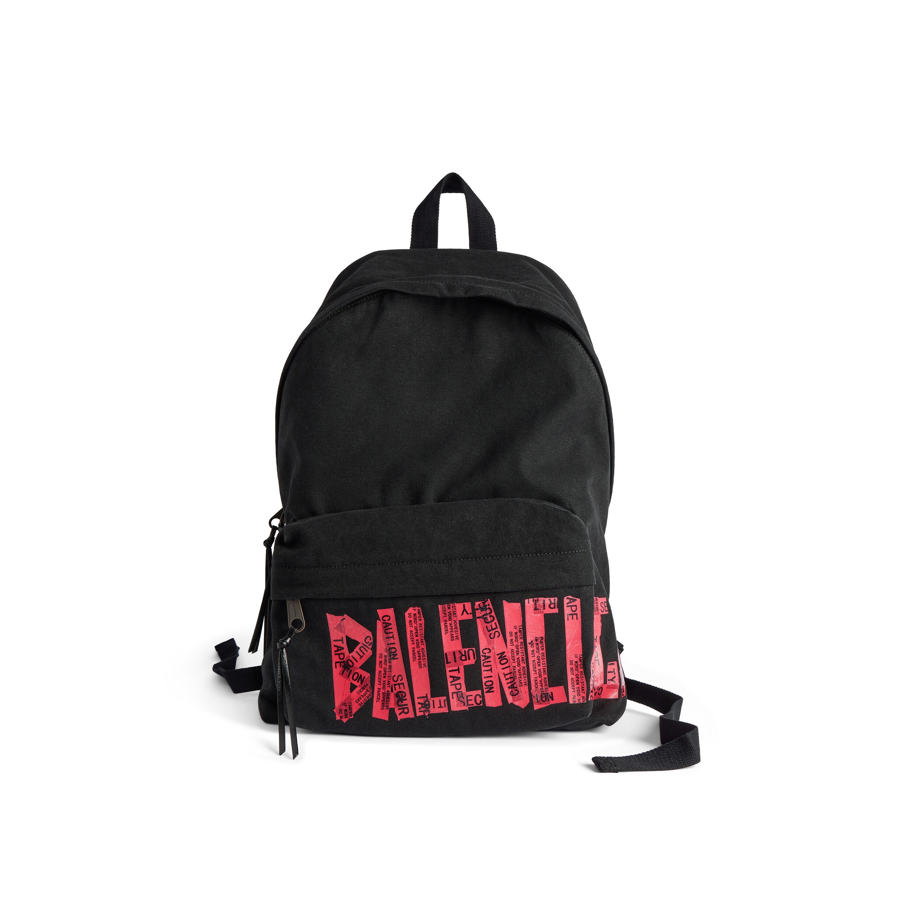 Men's Tape Type Backpack in Black/red | Balenciaga US
