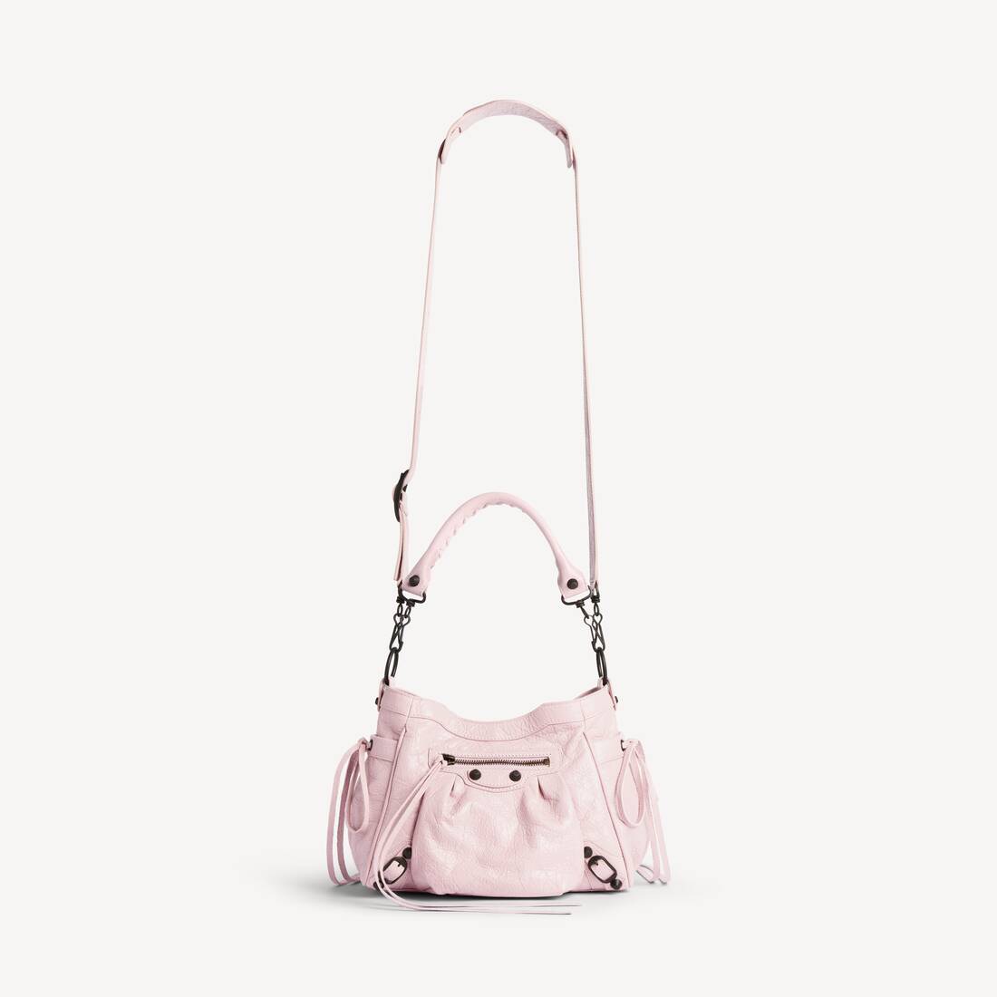 Bolso Bucket Le City Peque&ntilde;o para Mujer en Rosa P&eacute;talo | Balenciaga Espa&ntilde;a ES - Image 4