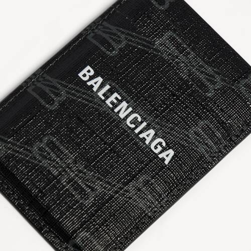 signature magnet card holder bb monogram coated canvas 