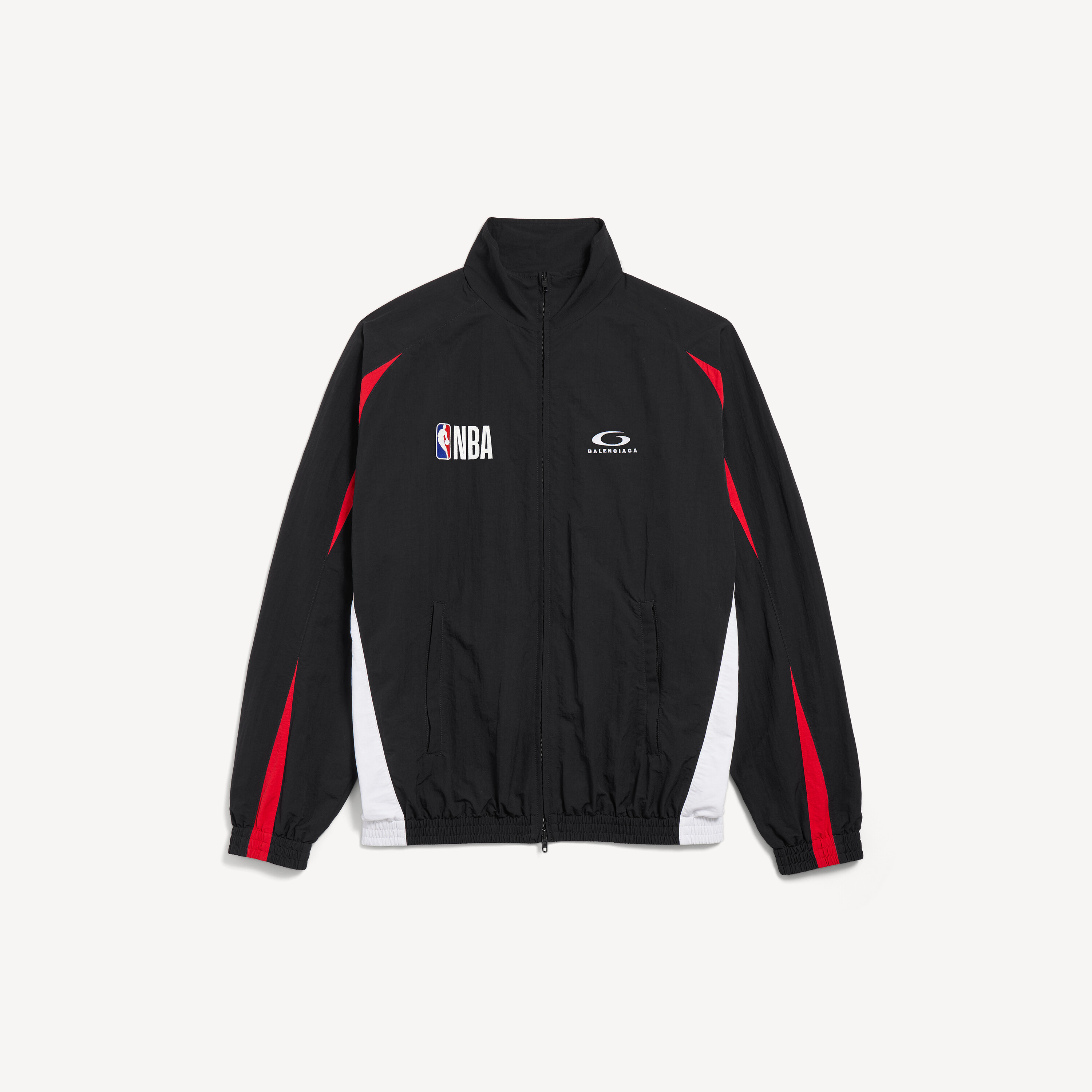 Men's Balenciaga | Nba Collaboration Tracksuit Jacket in New Black