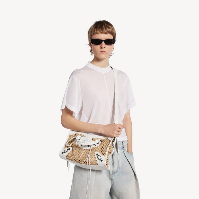 Bolso Le City Peque&ntilde;o para Mujer en Natural/blanco &Oacute;ptico - Mujer | Balenciaga Espa&ntilde;a ES - Image 2
