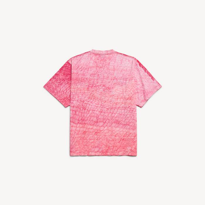 balenciaga | nba collaboration oversized t-shirt