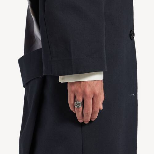 anillo de sello anchor crest 