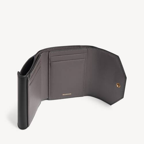 envelope bifold wallet with flap