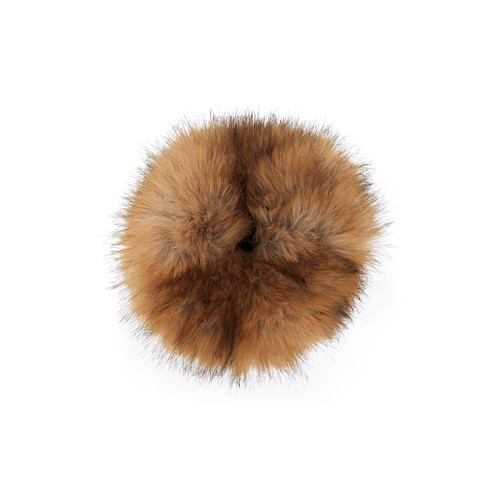 holli animal-free fur scrunchie