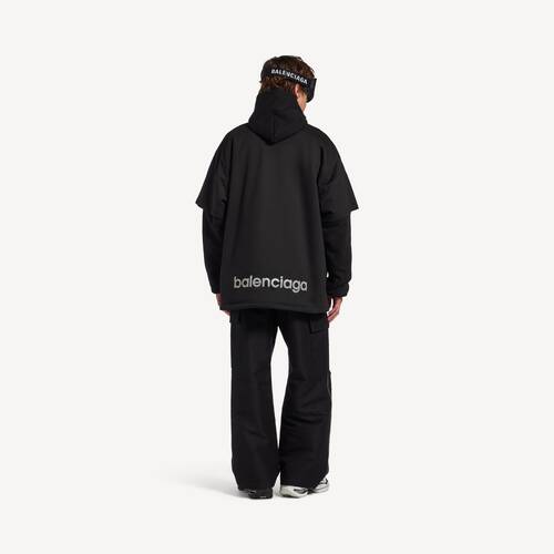 bodies 中綿入りレイヤードフーディ