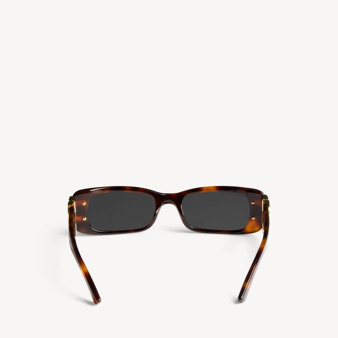 Occhiali Da Sole Rettangolari Dynasty da Donna in Avana Medio | Balenciaga Italia IT - Image 2