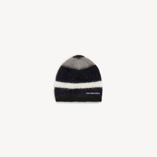 striped beanie
