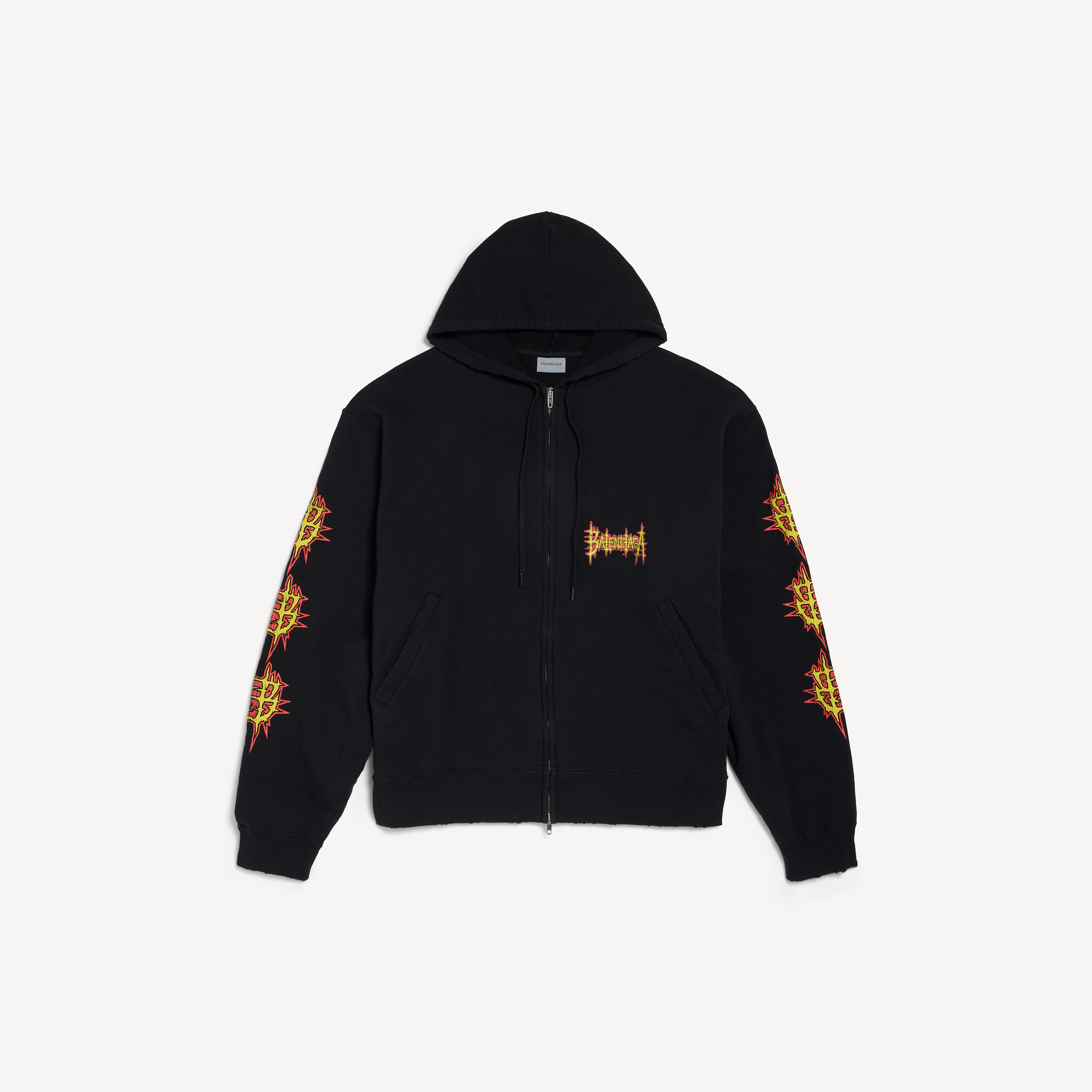トップス BALENCIAGA RESORT OVERSIZED ZIP HOODIE Balenciaga Resort Oversized Zip Hoody Balenciaga