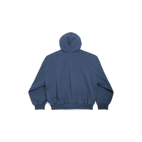 vip team logo shifted zip-up hoodie